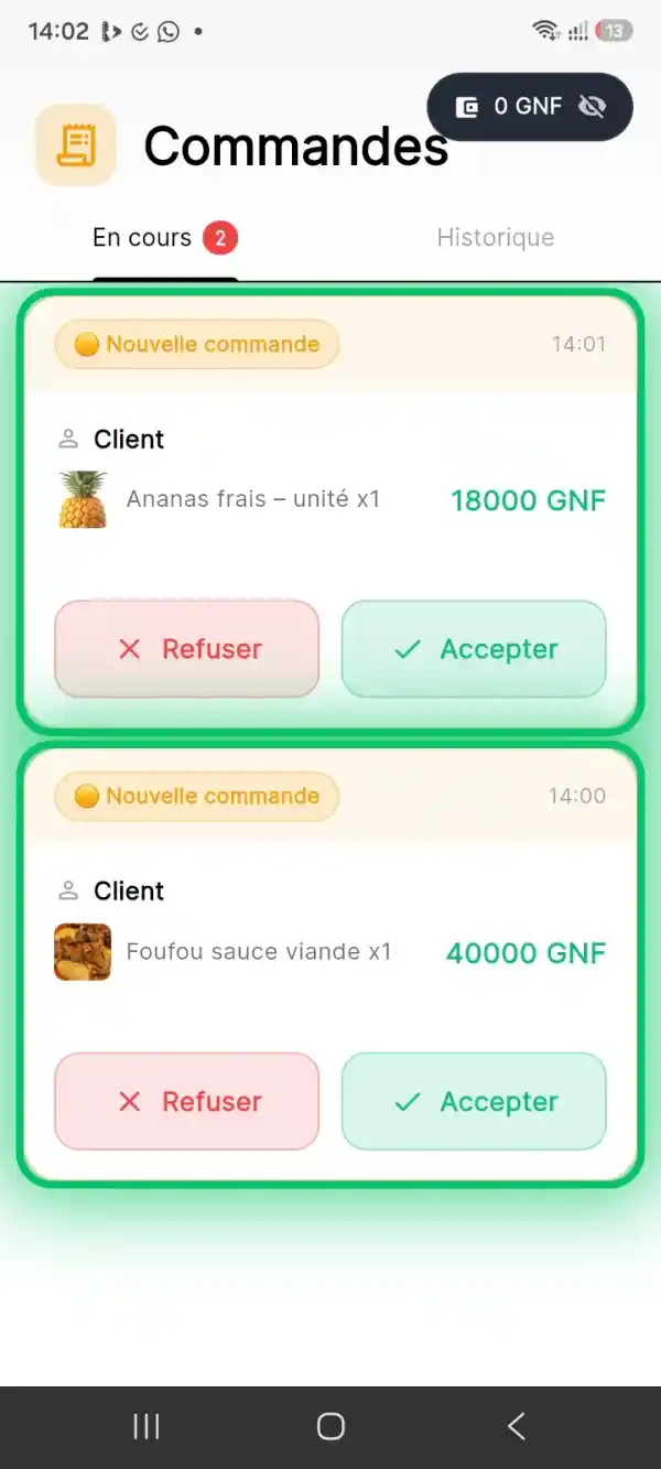 App Commerçant 1